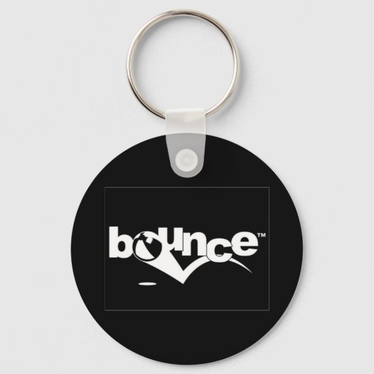バウンスKeyChain B/W キーホルダー (正面)