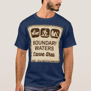 バウンダリーウォーターズカヌエリアウィルダネスK Tシャツ