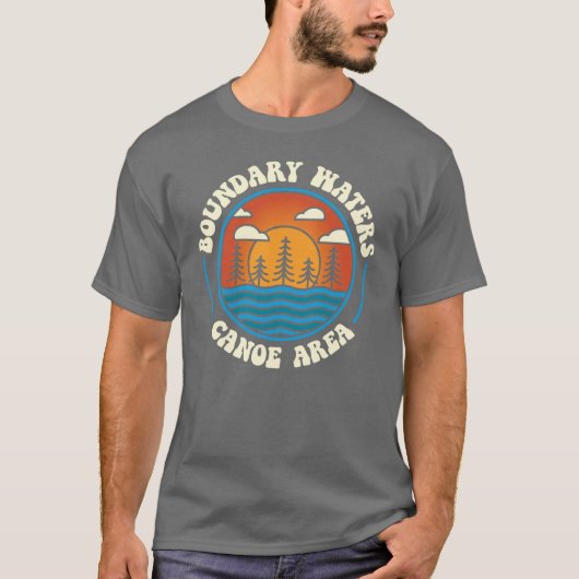 バウンダリーウォーターズカヌエリアミネソタBWCA Tシャツ (正面)