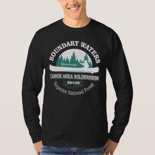 バウンダリーウォーターズカヌートレイルワイルドネス Tシャツ
