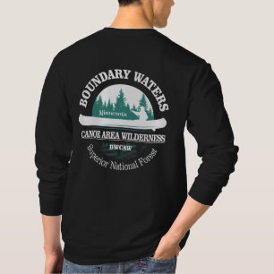 バウンダリーウォーターズカヌートレイルワイルドネス Tシャツ