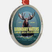 バウンダリーウォーターズCAW (ムース) WT メタルオーナメント (右)