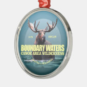 バウンダリーウォーターズCAW (ムース) WT メタルオーナメント (左)