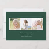 バウンティフルホリディフォトカード |フォレスト シーズンカード (裏面)