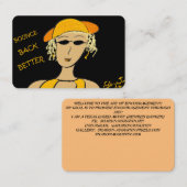 バウンドバック・バイター – アンバサダー・カード 名刺 (正面/裏面)