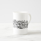 バウンドモンスターズ骨中国マグカップ ボーンチャイナマグカップ (正面右)