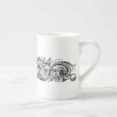 バウンドモンスターズ骨中国マグカップ ボーンチャイナマグカップ (右)