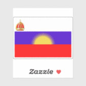 バウ王国国旗 シール (シート)