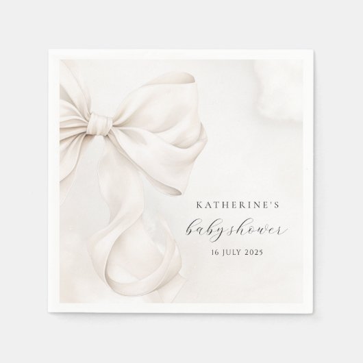 バウ男女兼用ビシャワー スタンダードカクテルナプキン (正面)