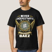 バエズの力 Tシャツ (正面)