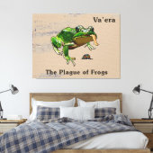 バエラ語 – カエル キャンバスプリント (インサイチュ (寝室))