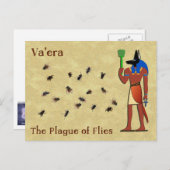 バエラ語 – ハエの疫病 ポストカード (正面/裏面)