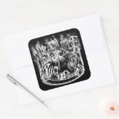 バエルスクエアステッカー スクエアシール (封筒)