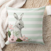 バエレガントニーストライプのデザイン クッション (ブランケット)