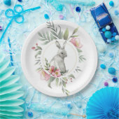 バエレガントニーフローラデザイン ペーパープレート (パーティー)