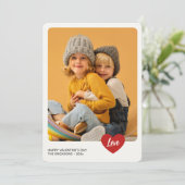 バエレガントミニマルモダンンタインの写真カード シーズンカード (スタンド正面)