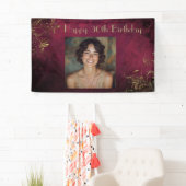 バエレガントルガンディとフェイク金ゴールド 横断幕 (インサイチュ)