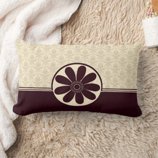 バエレガントルガンディダマスクアメリカのMoJo枕 ランバークッション (ブランケット)