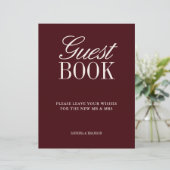 バエレガントルガンディ結婚ゲストブック (スタンド正面)