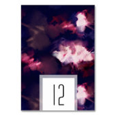 バエレガントルガンモダン・ブ結婚ラシ テーブルナンバー (正面)