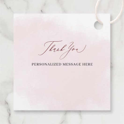 バエレガントルグンディモダン赤面フローラキンセアニラ フェイバータグ (裏面)