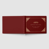 バエレガントルグンディ結婚イスラム教徒 ゲストブック (全面)