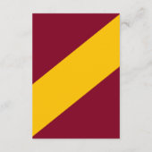 バエレガントルモダングンディと金ゴールドラグジュアリー結婚ズ エンクロージャーカード (裏面)