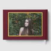 バエレガントルモダングンディ写真キンチェニェラ ゲストブック (裏面)