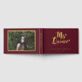 バエレガントルモダングンディ写真キンチェニェラ ゲストブック (全面)