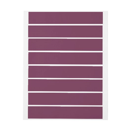 バエレガントル無地のグンディラップのまわりに住所 シール ラップアラウンド宛名ラベル (シート)