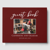 バエレガントル結婚グンディのカップル写真 ゲストブック (正面)