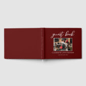 バエレガントル結婚グンディのカップル写真 ゲストブック (全面)