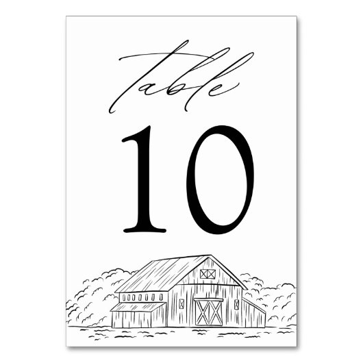 バエレガント素朴ン結婚ズ テーブルナンバー (裏面)