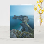 バエロヤロフォテン諸島 カード (黄色い花)