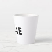 バエ カフェラテマグ (正面)