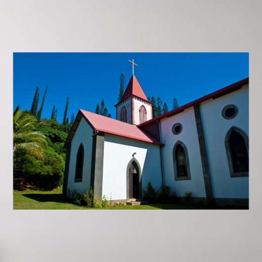 バオのキリスト教会 ポスター (正面)