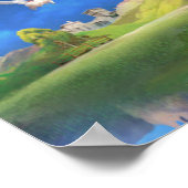 バオバオ：星空を浮かぶ夜の夢 ポスター (角)