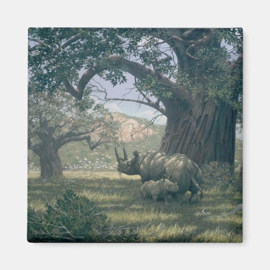 バオバブの木の下で マグネット (正面)