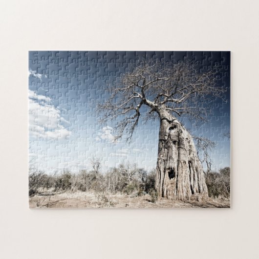 バオバブ・ツリーアットマナプールズ国立公園の写真 ジグソーパズル (横)