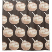 バオベビー – ティータイムバオバディーズ シャワーカーテン (正面)