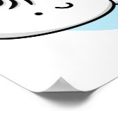 バオ熱狂するユーおもしろいディンプン ポスター (角)