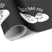 バオ熱狂するユーおもしろいディンプン ラッピングペーパー (ロールコーナー)