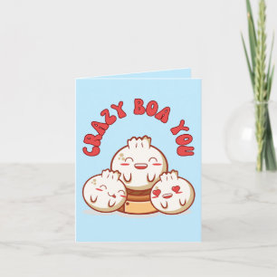 バオ熱狂するユー – バおもしろいオBao Bun Pun カード