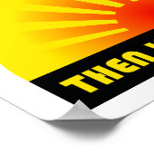 バカがポスタおもしろいー ポスター (角)