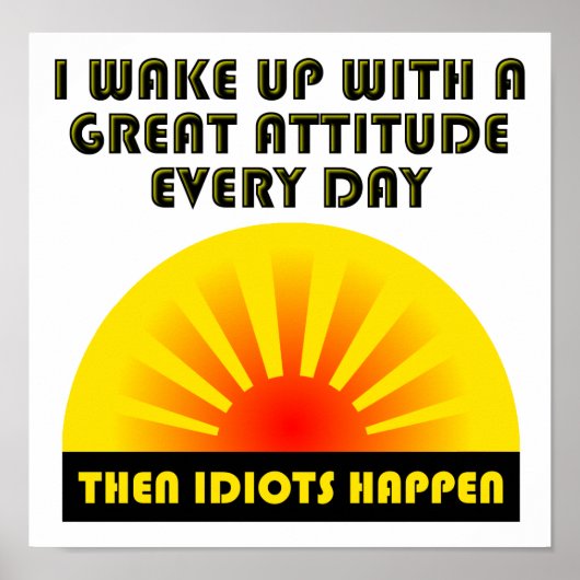 バカがポスタおもしろいー ポスター (正面)