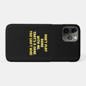 バカにしないで冗談 Case-Mate iPhoneケース (裏面(横))