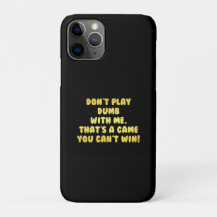 バカにしないで冗談 iPhone 11 PROケース