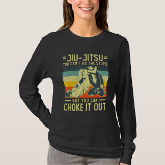 バカは直せない ビンテージ BJJ ブラジリアン柔術 Tシャツ