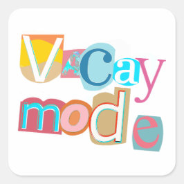 バカイサマー スクエアシール