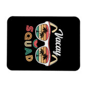 バカイスカッドおもしろいビーチサマーバケーション マグネット (横)